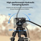 Smallrig Heavy-duty Fluid Head Tripod Kit Ad-01s 4686