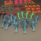 Lot Of 56 Vintage Cocktail Drink Markers Elephants Monkeys Mermaids Moose