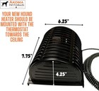 Hound Heater By Akoma Pet Products   400w Dog House Furnace With 10-foot Cord  