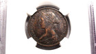1864 Canada Cent New Brunswick Ngc Xf45 Bn 1c Coin Priced To Sell Now 