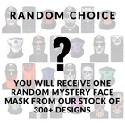 1pc Face Mask Random Assorted Bandana Skull Mouth Cover Balaclava Neck Reusable