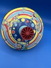 Schylling Spinning Top Humming Vintage 7     Tin Toy Circus Clown - Read