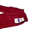 Vintage 70   s 80   s Nos Buster Brown Maroon Corduroy Pants Size 6 Made In Usa New