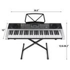 Mustar 61key Electronic Keyboard Piano Digital Organs With Headphone Microphone