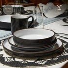 Yellowstone 12-piece Ceramic Dinnerware Set  Beth Collection