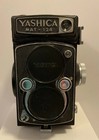 Yashica Mat-124 Medium Format Tlr Camera W  Yashinon 80mm F3 5 2 8 Lens   Case
