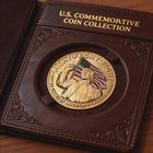 Trump 250th Anniversary Coin     50mm Gold Plated Commemorative