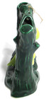 Vintage Hollywood Ceramics Double Bud Vase Pixie Elf Swing Tree Trunks 4 1 4  T