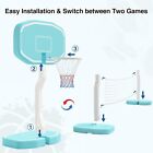 Pool Volleyball Set   Basketball Hoop - 295   Larger Pool Volleyball Net