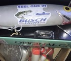 Rapala Original Giant Lure Busch Light Beer Limited Edition Reel One In Rare