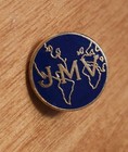 Vintage Jmv Pin Seventh-day Adventist Junior Missionary Volunteer Blue Enamel 84