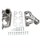 For 2007-2011 Jeep Wrangler Jk 3 8l V6 Stainless Shorty Manifold Header W  Gaske