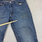 Levis 511 Jeans Mens 36x32 Blue Skinny Leg Slim Fit Dark Wash Stretch Flex Denim