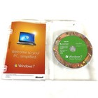 Microsoft Windows 7 Home Premium Upgrade Dvd 32   64 Bit Operating System W key