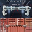 4 Pack Clamps - 11in 280mm Long Shipping Container Clamp Bridge Fitting Clamp Us