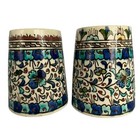 Ottoman Iznik Pottery Mug Set Ceramic Antique Vintage Persian Islamic Turkish