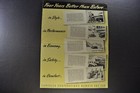 1946-1947 Plymouth Brochure Sedan Coupe Convertible Wagon Nice Original