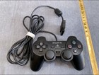 Official Sony Playstation 2 Ps2 Wired Controller Black Authentic