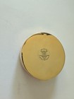 Vintage Estee Lauder Pressed Powder Compact Columbus Day Discovery 1992 Map Gold