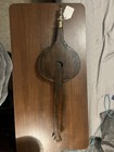 Antique - Hand Carved - Fireplace Bellows - Circ  1800s - Wood And Leather