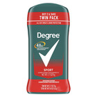 2 Pack Men Antiperspirant Deodorant Degree Stick Sport 48 Hour Protection 2 7 Oz