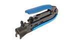 Adjustable Compression Tool Rg59 Rg6 Rg11 F Connectors Ratchet Crimper Coaxial