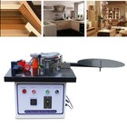 110v Self Cutting Edge Banding Machine Double Gluing Edge Banding Machine 1200w