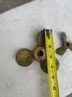 Vintage Singleton Packing Corp Brass Propeller Paperweight - Nautical Maritime