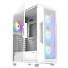 I3 Neo Atx Mid Tower Gaming Pc Case - 4 X 120mm Fixed Rgb Fans Preinstalled -   