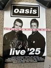 Oasis Live 25 Uk Concert Tour Poster Liam Noel Gallagher