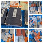 Japanese Antique Books And Hanging Scrolls Buddhist Scriptures Used Collectible