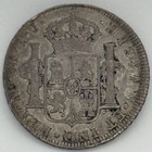 1798 Peru Limae Ij Spanish Colony Silver 8 Reales Charles Iiii Coin Km 97 Vg-fne