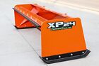 6  Xp24 Orange Snow Pusher Box Pullback Free Shipping Skid Steer Pusher Kubota