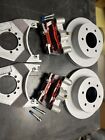 Kodiak Boat Trailer Slip On Disc Brake Set 6 Bolt 12  Dacromet Rotors   Calipers