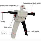 Epoxy Resin Glue Gun 50ml 11 Manual Dispensing Sealant Applicator Kit Tool