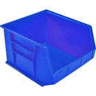 Ultra Series 27 00 Qt  Stack And Hang Bin In Blue  3-pack 