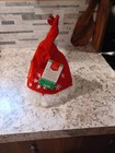 Vtg Dan Dee Santa Hat Singing Animated Lights Up Adjustable Snap Back Works Read