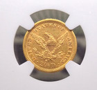 1877  s   2 5 Liberty Head Gold Quarter Eagle Ngc Au58  021 About Unc Ecc c  Inc