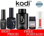 Kodi Rubber Base Gel Coat  Top  No Sticky  Ultrabond  Matte  Nail Fresher Primer