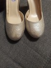 Andiamo Gold Rose High Heels Pumps Prom Wedding Homecoming Shoes Size 8 5 Heels