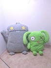 Hasbro Ugly Dolls Plush Ox Green Monster 2019 8  Gray Babo 2002 11  Terrycloth
