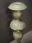 Brass Henneberg Warsaw Antique 1908 Star Of David Candle Sticks 12 3 4 