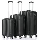 3pcs 20 24 28  Luggage Travel Set Bag Trolley Hard Shell Suitcase W tsa Lock Us