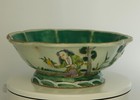  19th Century Large Chinese Famille Rose Hand Painted Bowl  