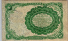 Us Fractional Currency 10 Cents 5th Issue Meredith Green Seal Note