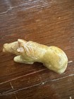 Chinese Antique Old Hetian Jade Hand-carved Horse Figurine  Kneeling Horse