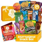 International Snack Box  14 Pcs  Foreign Snack Box  Exotic Candy Variety Pack