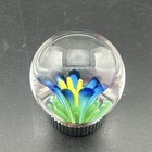 Contemporary Handmade Art Glass Marble  81  Pretty Flower Implosion Floral Mib
