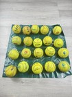 Lot Of 20 Softballs Yellow Trump Dudley Thunder Training Cage Practice