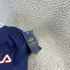 Vintage Fila Us Open Hat Blue Orange Embroidered Spellout Tennis Cotton New